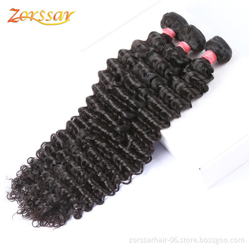 Natural color unprocessed remy curly hair extension bundle human hair weave 12a grade virgin cuticle alinged raw hair vietnam
